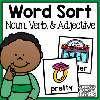 grammar clipart adjective word