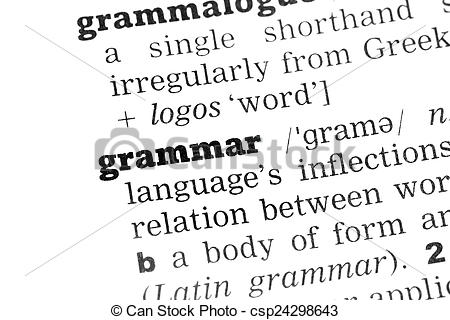 Grammar clipart dictionary. Definition portal 
