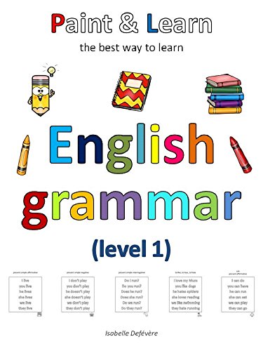 Paint learn level kindle. Grammar clipart english learning