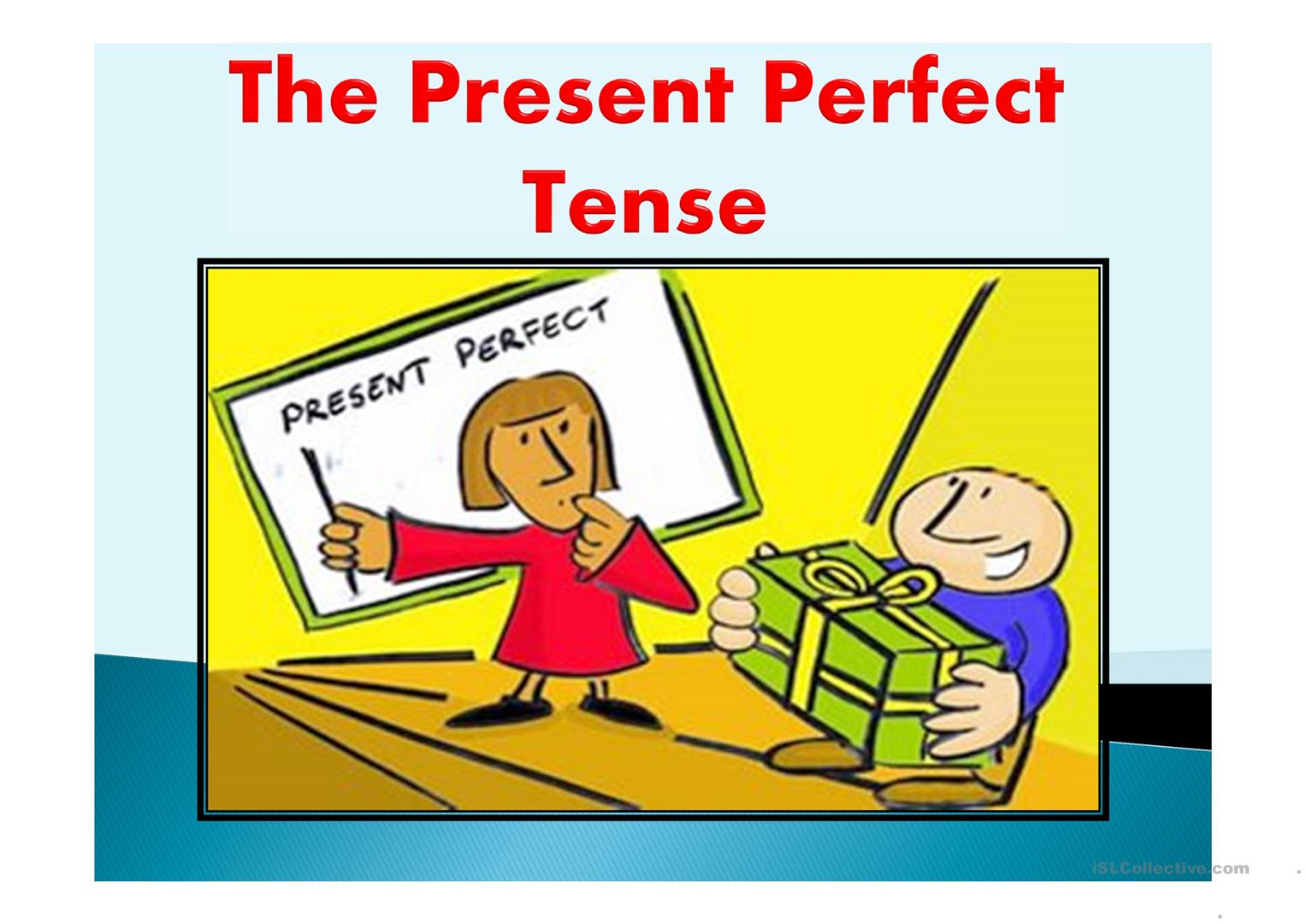grammar clipart present tense