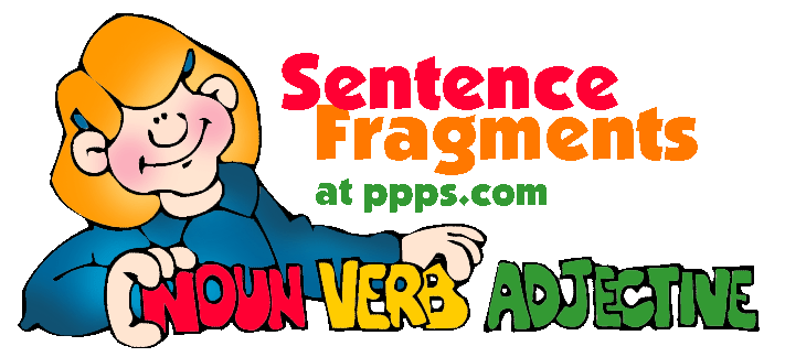 grammar clipart sentence fragment