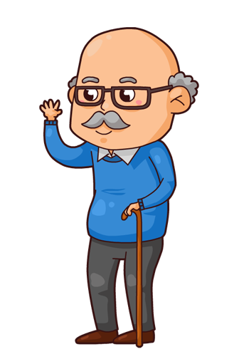Grandparents clipart man old indian. Free cartoon grandfather cliparts