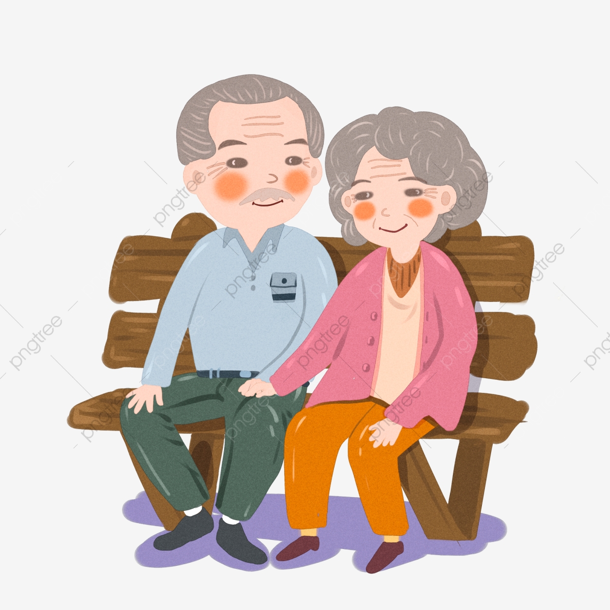 grandfather clipart cute