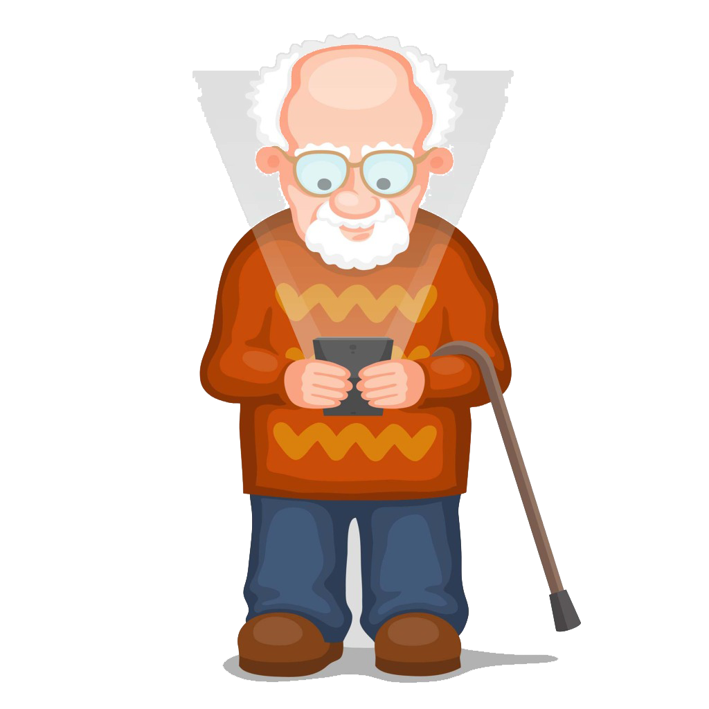 nice clipart old man