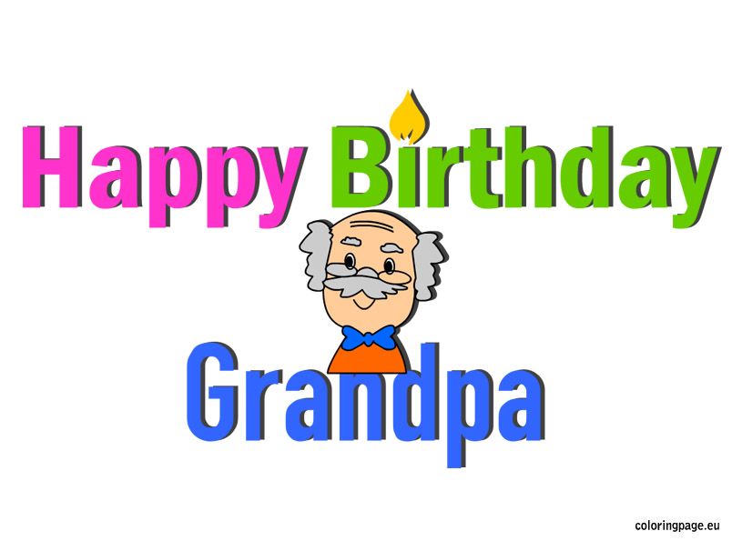grandfather clipart happy birthday grandpa