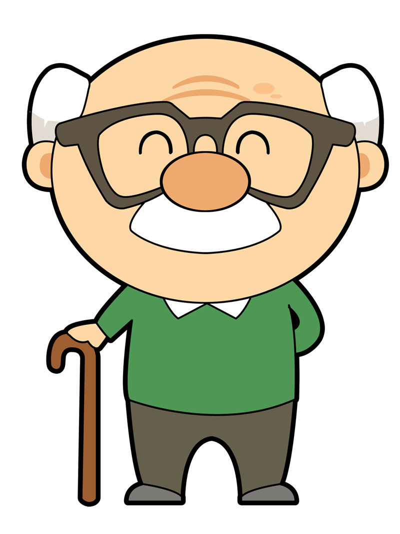 Grandparents clipart grandfather grandmother.  collection of transparent