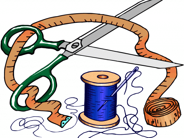 people clipart sewing