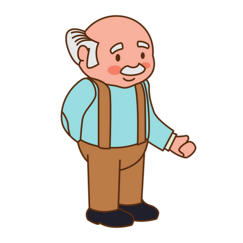 grandfather clipart transparent background