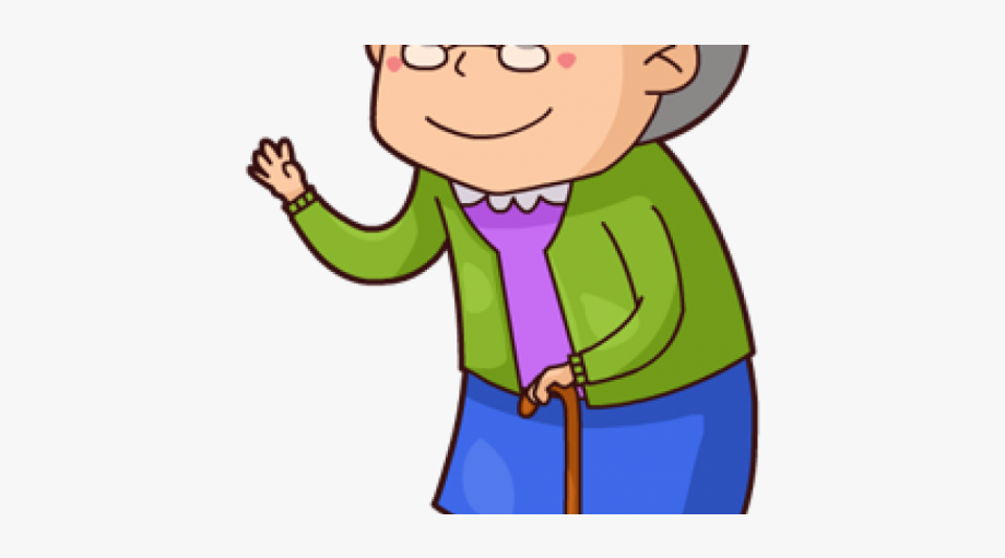 Grandma free cartoon granny. Grandmother clipart old lady