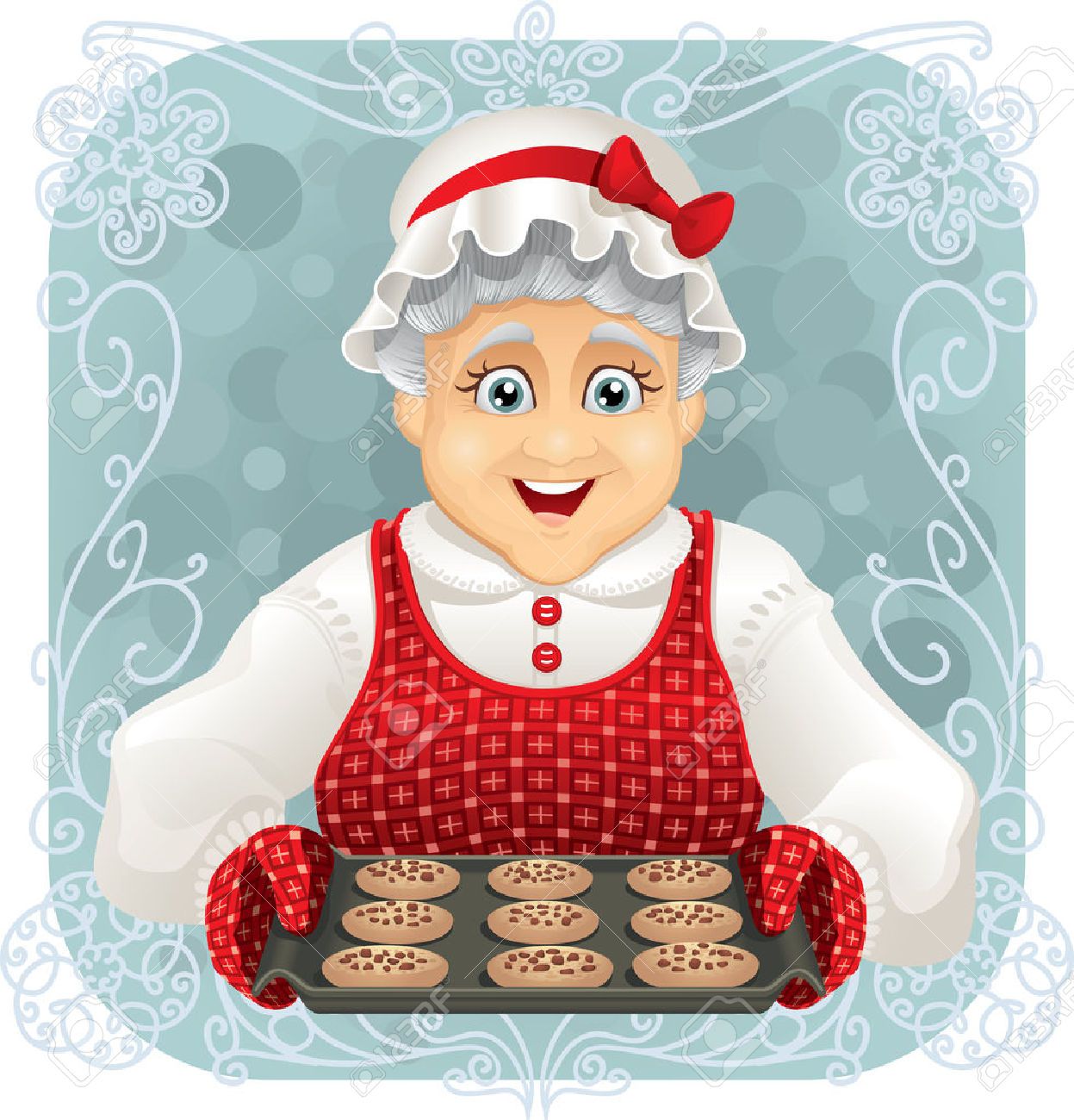 grandma clipart cookie clipart