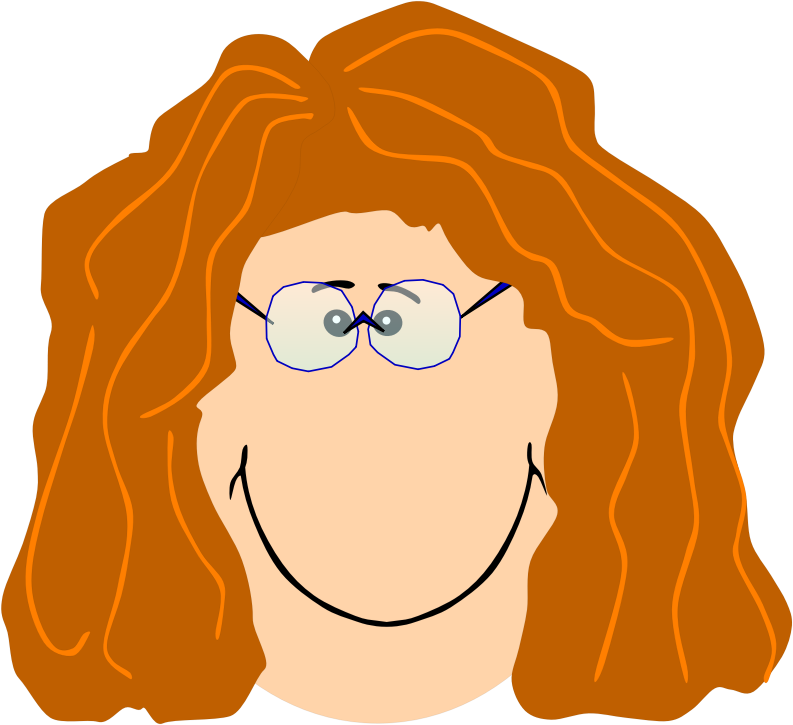 grandmother clipart hair