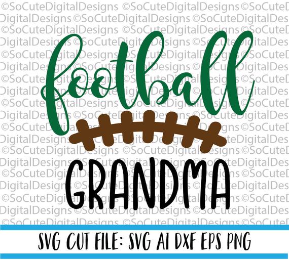 grandma clipart football