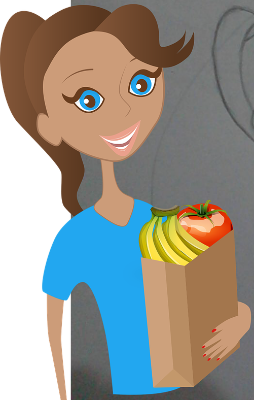 Grocers increase sales through. Market clipart grocer