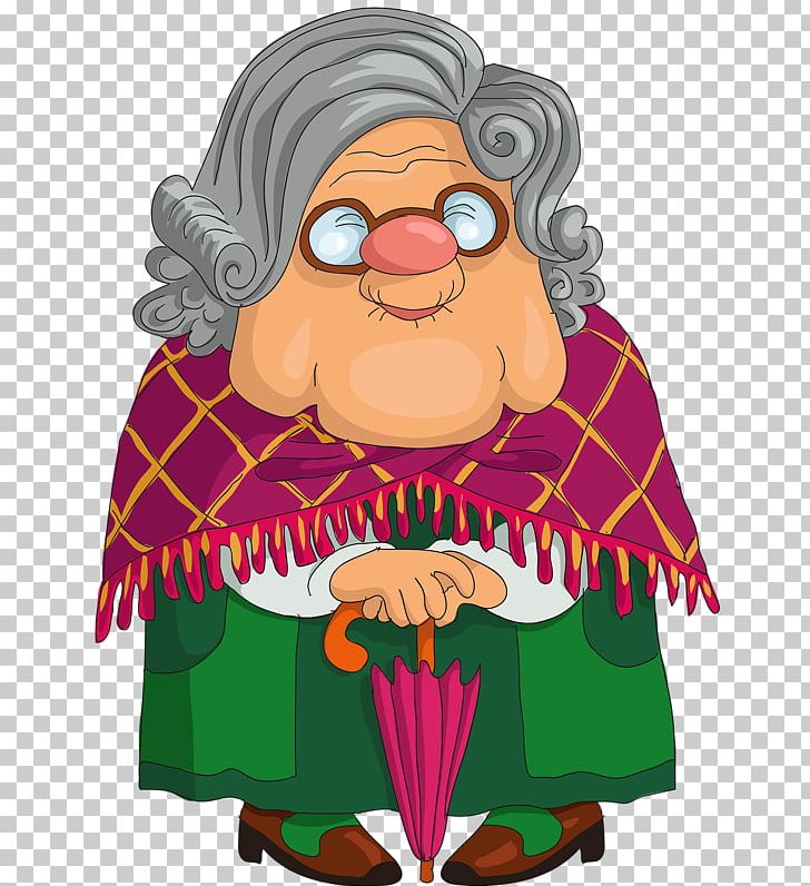 Drawing png art cartoon. Grandmother clipart caricature