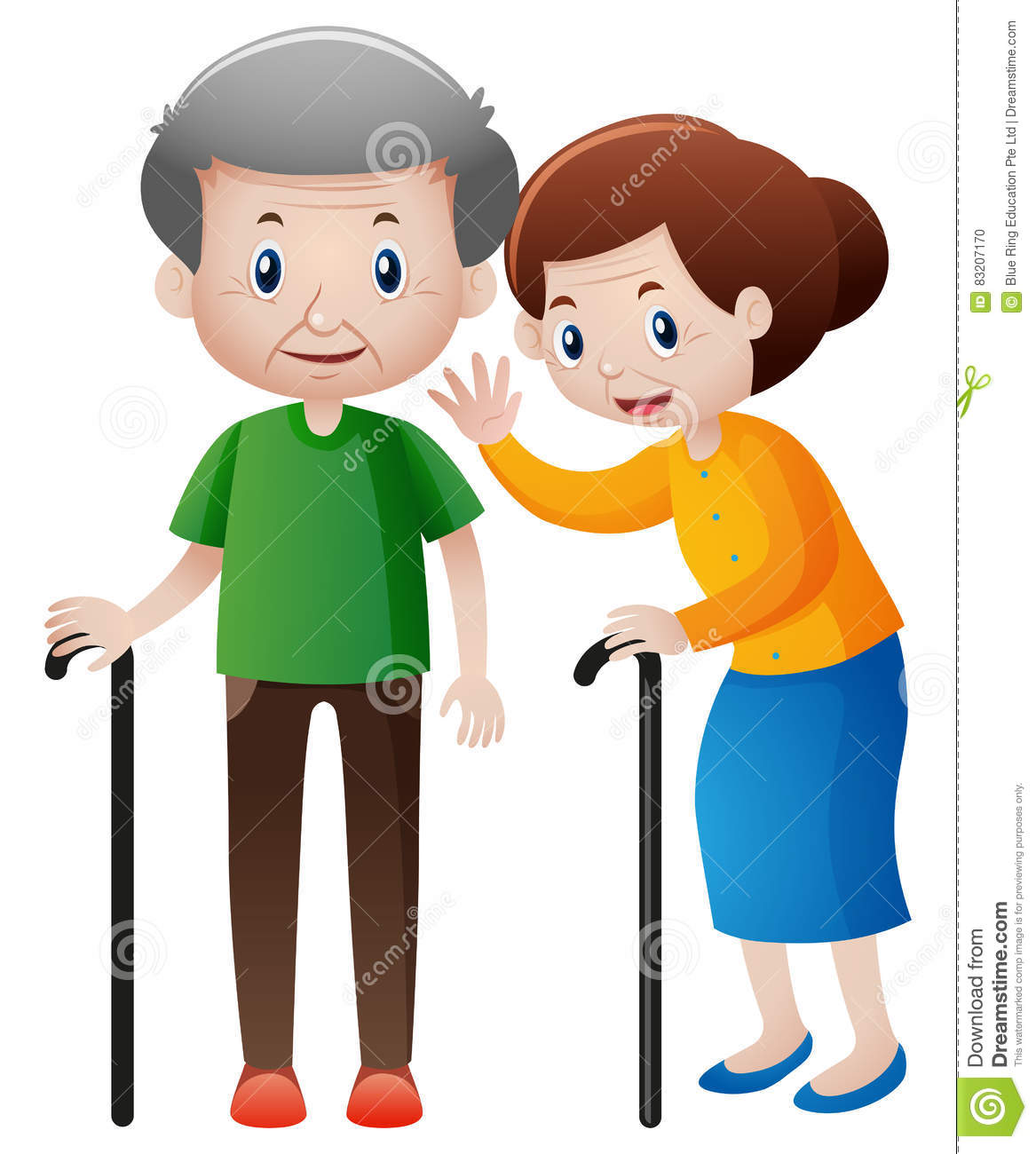 grandmother clipart grand dad