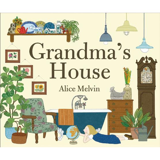 grandmother clipart grandma house
