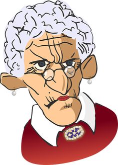 grandparent clipart 100 year old person