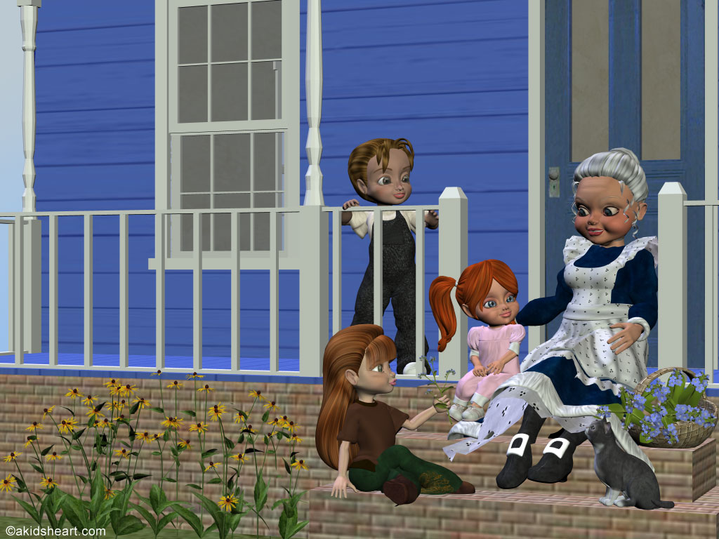 grandmother clipart grandmother's house