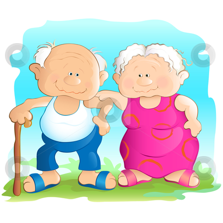 Grandparents clipart grandmather. Free grandmother and grandfather
