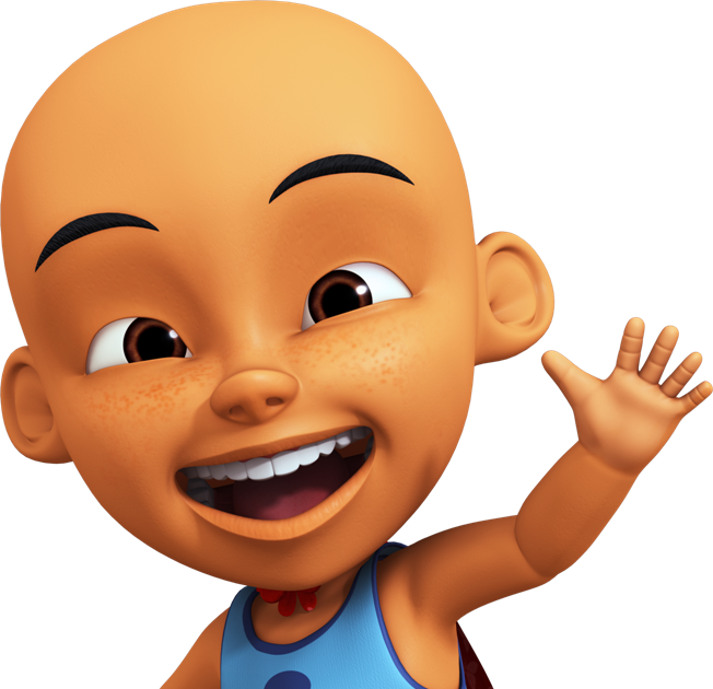 Grandmother clipart malay. For u upin dan
