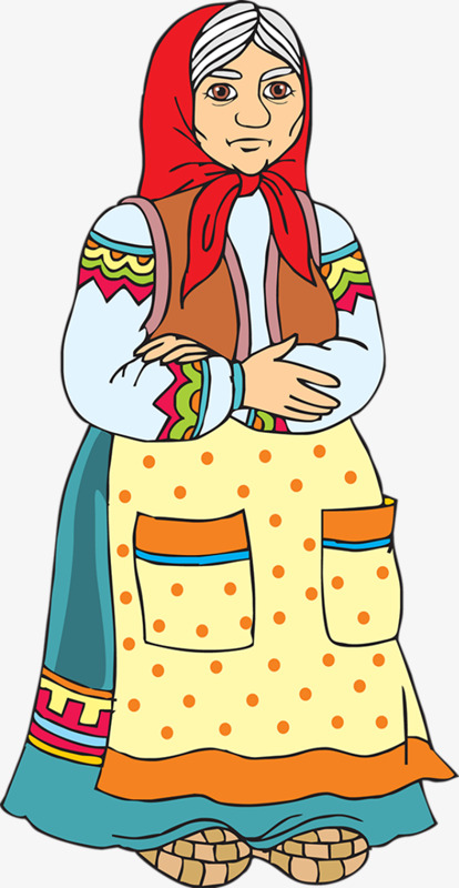 grandmother clipart woman india