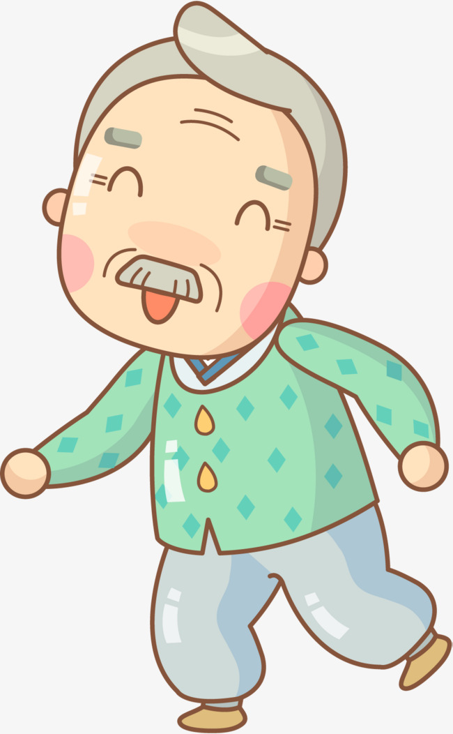 grandpa clipart cartoon character