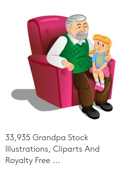 grandpa clipart senile