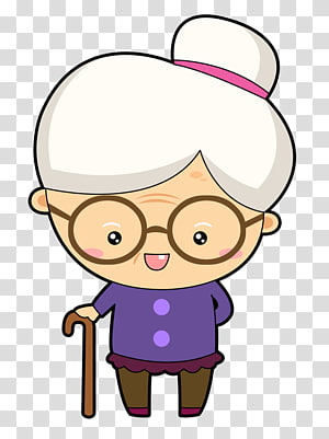 Glasses cartoon drawing grandma. Grandparent clipart glass