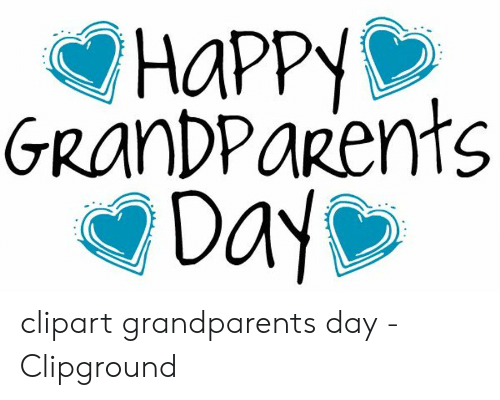 happy clipart grandparents day