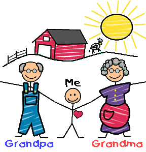Grandparent clipart house. Kidz club grandparents day