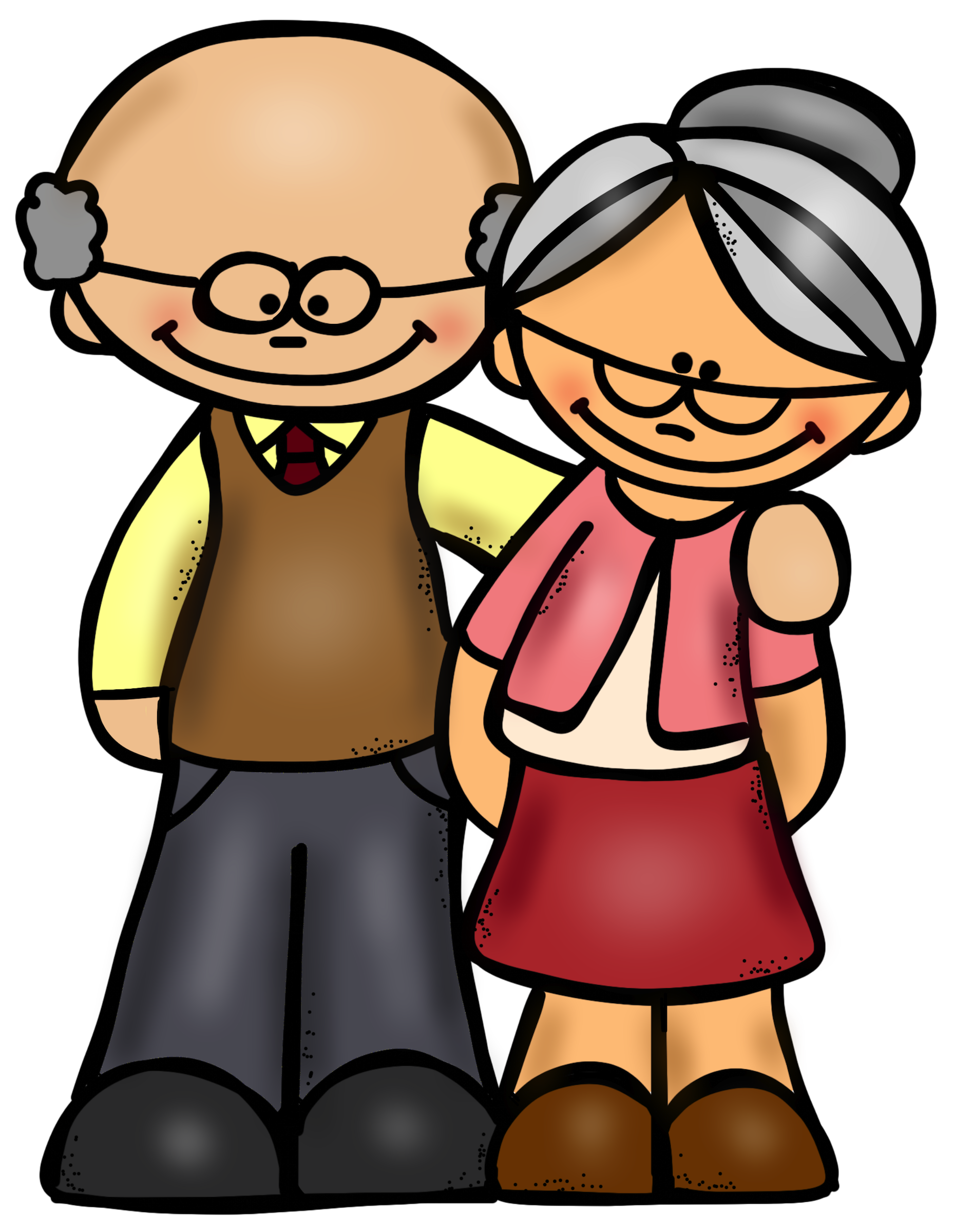 Grandparent clipart hug, Grandparent hug Transparent FREE for download