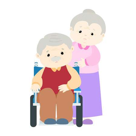 X free clip art. Grandparent clipart sad