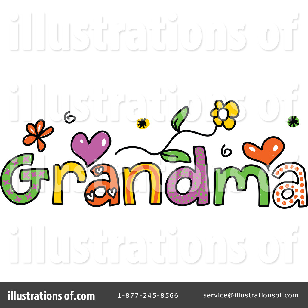 grandparent clipart word