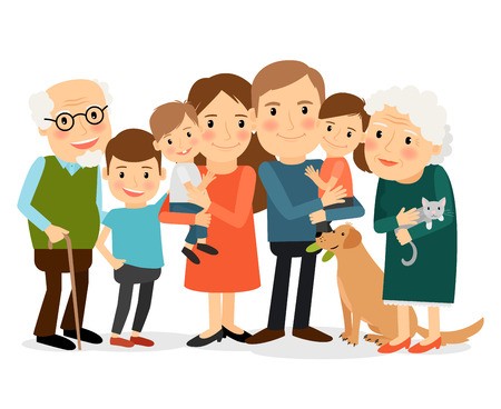 Grandparents clipart happy together, Grandparents happy together ...