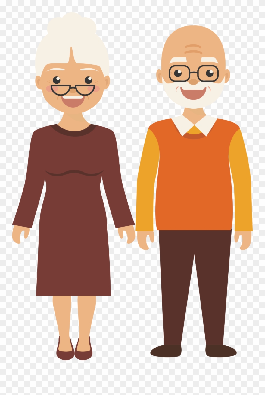 Grandparents clipart old age home. Clip art elderly people