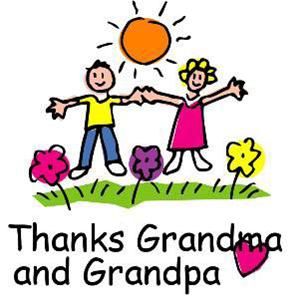 grandparents clipart thanks
