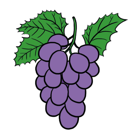 grape clipart animation