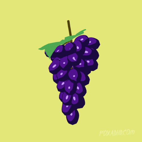 Grape gifs get the. Grapes clipart animation