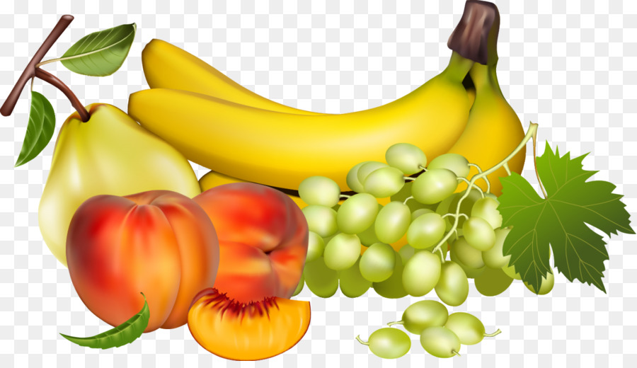 grape clipart banana