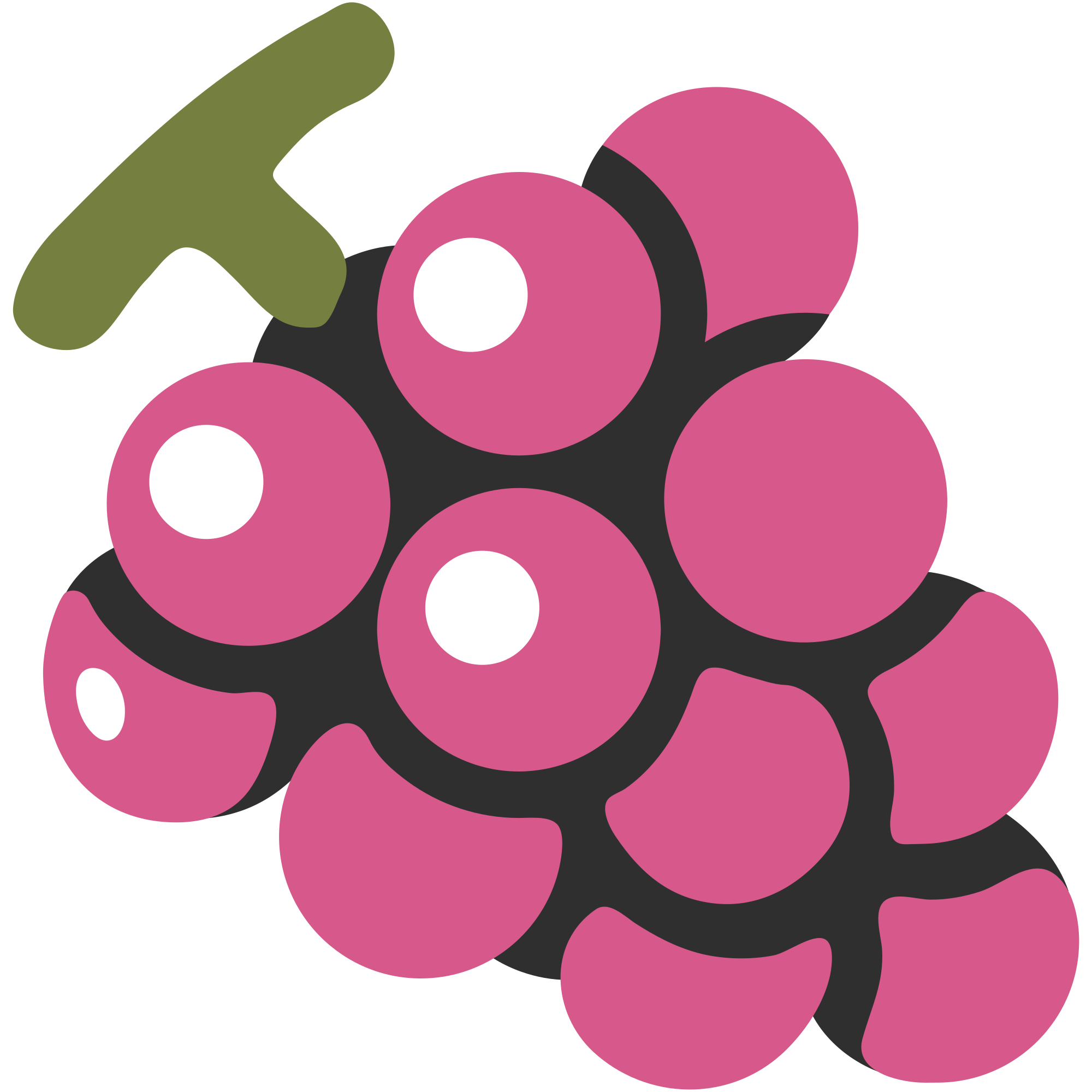 grape clipart emoji