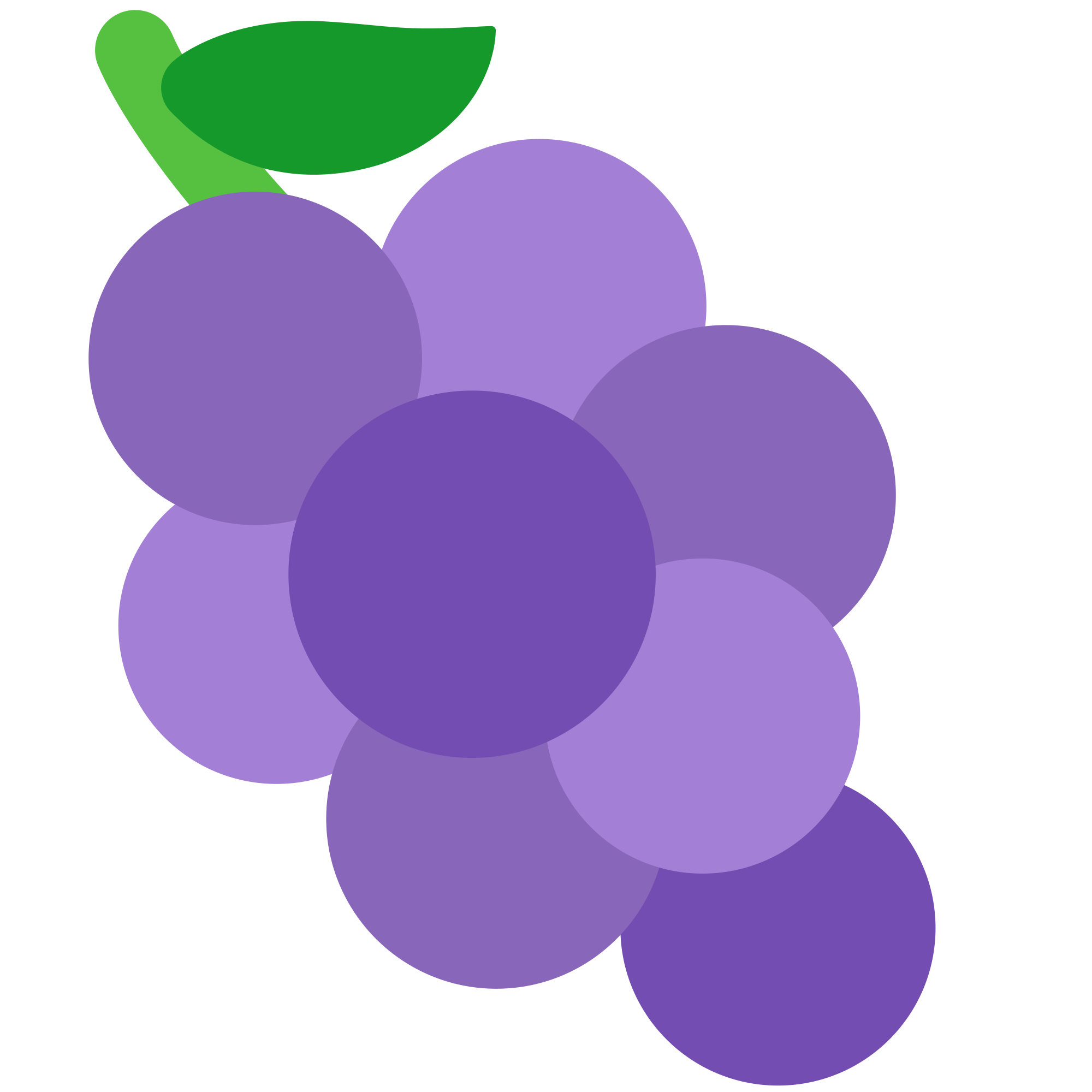 grape clipart emoji