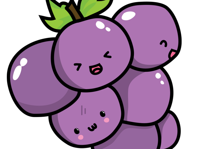 grapes clipart preschool