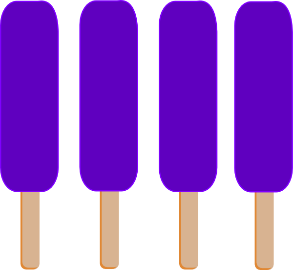  purple single popsicle. Grape clipart pruple