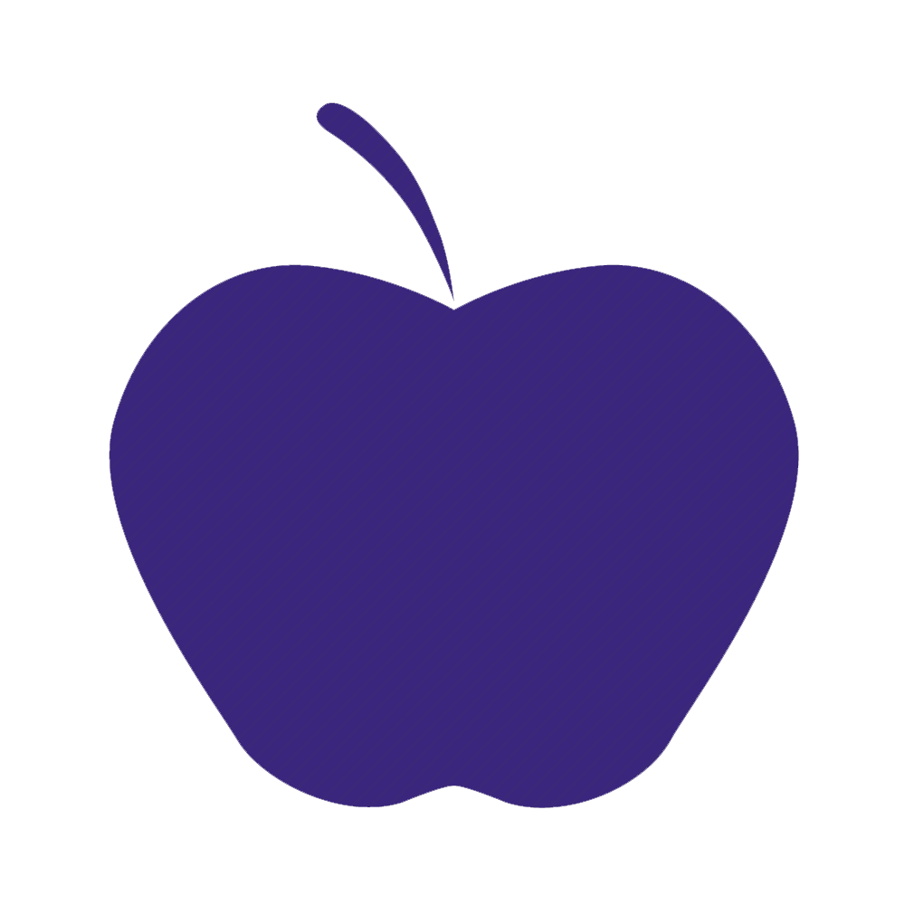 First year weekly posts. Grape clipart purple apple