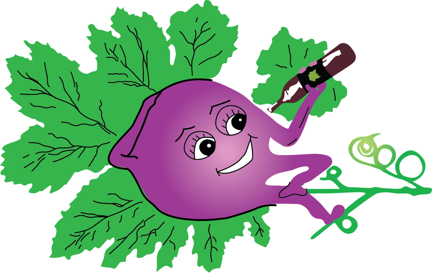 grape clipart winery