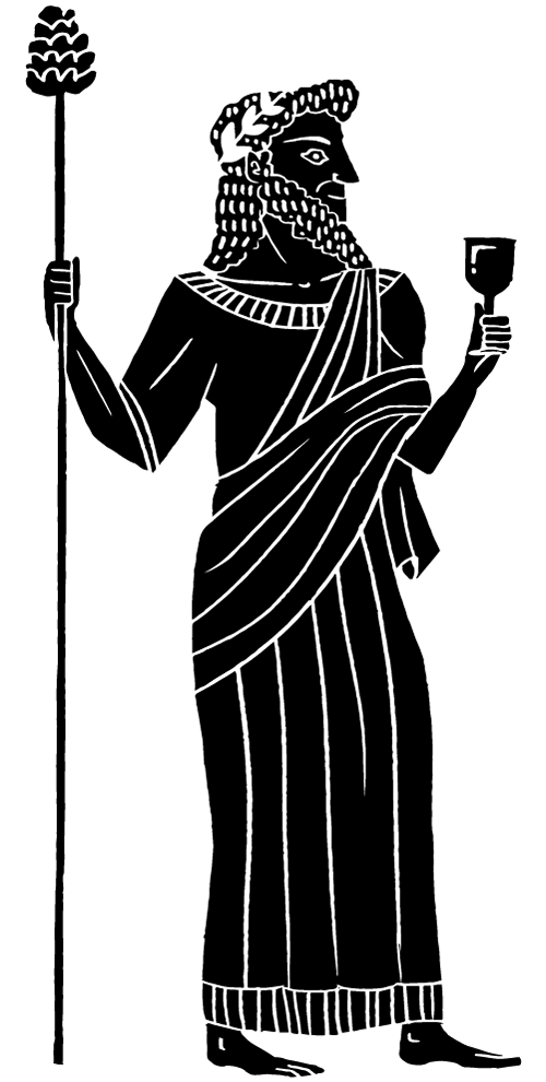 grapes clipart dionysus