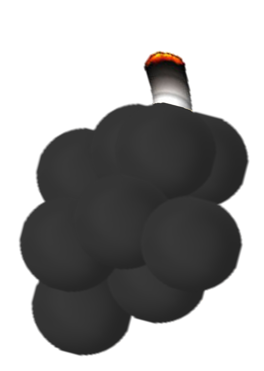 Bomb fantendo nintendo fanon. Grapes clipart green item