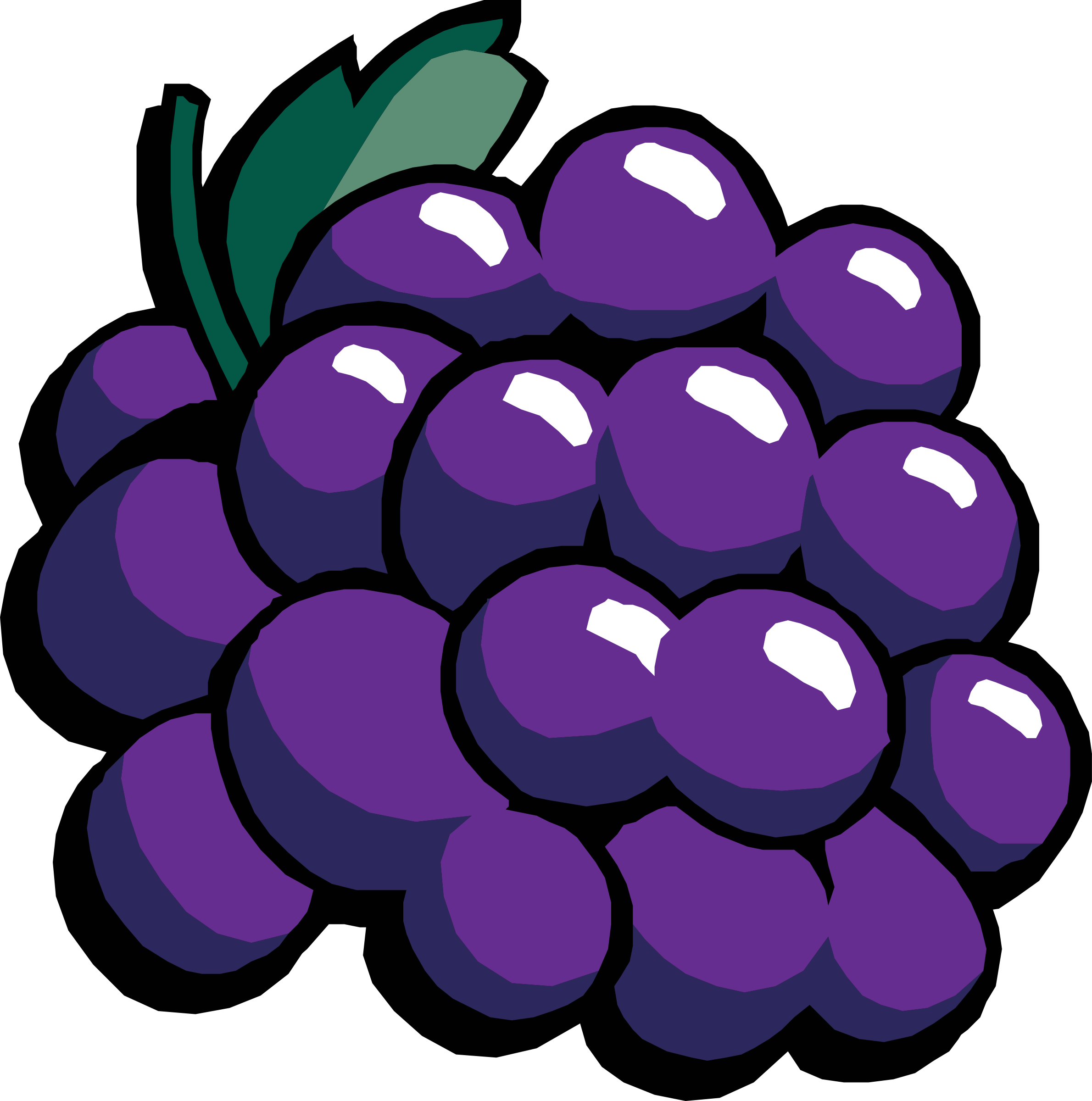 grapevine clipart icon
