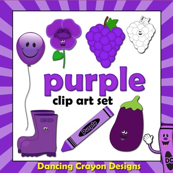 Clip art color series. Grapes clipart purple thing