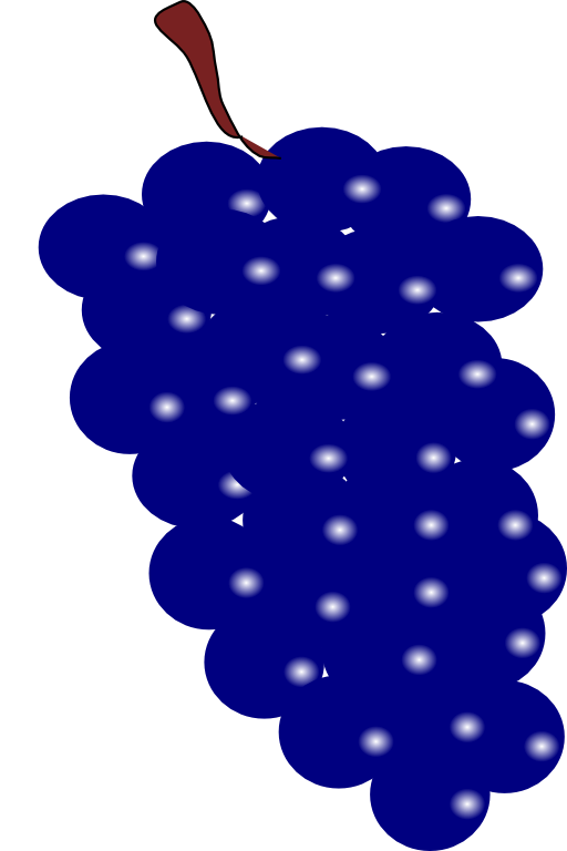 grapes clipart svg